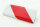 FS1-MAG-RW Flächenschutzprofil (PU) mit Magnet - Rot/Weiß - Stoßschutz - Warnprofil - Schutzprofil