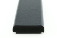 Perfil de protección de superficies FS1-MAG-S (PU) con imán - negro - protección contra impactos - perfil de señalización - perfil protector
