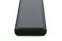 Perfil de protección de superficies FS1-MAG-S (PU) con imán - negro - protección contra impactos - perfil de señalización - perfil protector