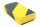 FS2-MAG-GS surface protection profile (PU) with magnet - yellow/black - impact protection - warning profile - protective profile