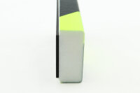 FS2-MAG-NS surface protection profile (PU) with magnet - neon/black - impact protection - warning profile - protective profile