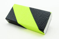 FS2-MAG-NS surface protection profile (PU) with magnet - neon/black - impact protection - warning profile - protective profile