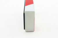 FS2-MAG-RW profilo di protezione superfici (PU) con magnete - rosso/bianco - protezione antiurto - profilo di segnalazione - profilo protettivo