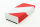 FS2-MAG-RW profilo di protezione superfici (PU) con magnete - rosso/bianco - protezione antiurto - profilo di segnalazione - profilo protettivo