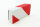 FS2-MAG-RW profilo di protezione superfici (PU) con magnete - rosso/bianco - protezione antiurto - profilo di segnalazione - profilo protettivo