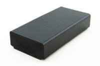 FS2-MAG-S surface protection profile (PU) with magnet - black - impact protection - warning profile - protective profile