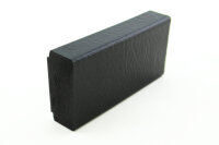 FS2-MAG-S surface protection profile (PU) with magnet - black - impact protection - warning profile - protective profile