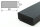 FS2-MAG-S surface protection profile (PU) with magnet - black - impact protection - warning profile - protective profile