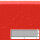 FS3-D-R profil de protection de surface (PU) avec surface adhésive en rouge - protection antichoc - profil d’avertissement - profil de protection