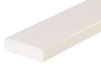 FS3-W Surface protection profile (PU) with adhesive surface - White - Bumper protection - Warning profile - Protection profile