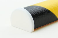 FS5-EK-W Endkappe/Abschluss für Flächenschutzprofil FS5 aus PVC - Weiß - zum Einkleben (2 Stück)