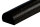 FS5-S Perfil de protección de superficies (PU) con superficie adhesiva - Negro - Protección contra impactos - Perfil de advertencia - Perfil de protección