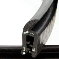 DF1 - Profil de protection de bord avec lèvre détanchéité EPDM - plage de serrage 1-2 mm