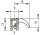 DF10 - EPDM edge protection sealing lip profile rubber seal - clamping range 1-2 mm