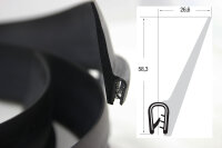 DF12 - Kantenschutz Dichtungs Profil Dichtung PVC/EPDM -...