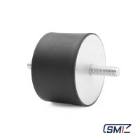 GP-AG/AG-23/23-M8-D40xH30 Gummi-Metall-Puffer Gummipuffer Schwingungsdämpfer Silentblock