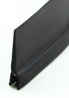 DF14 - EPDM randbeschermingsprofiel met afdichtlip - klembereik 2-4 mm