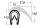 DF19 - Profil de protection de bord avec joint PVC/EPDM - plage de serrage 1-4 mm