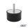 Amortisseur caoutchouc-métal GP2-20-25-AG/IG-M6 x 18/6 tampon en caoutchouc antivibratoire silentbloc