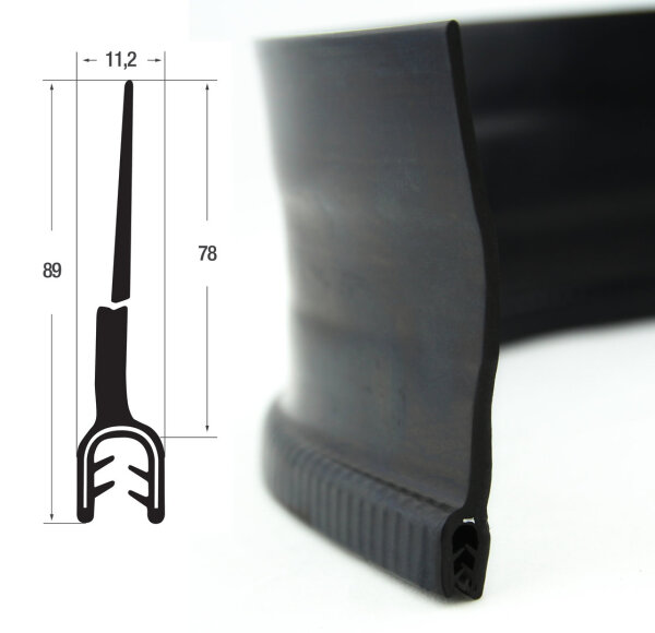Fabar Flachdichtung Gummi – Außen 43 Mm, Innen 32 Mm, 2 Mm Stark, Für Rohr- Und Behälterabdichtungen