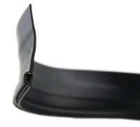 DF22 - Profil de protection de bord EPDM avec lèvre détanchéité - plage de serrage 2-4 mm