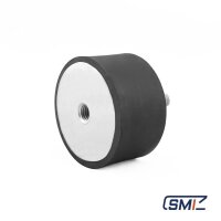 GP/S-AG/IG-33/12-M12-D60xH30 gumowo-metalowy bufor gumowy tłumik drgań silentblock