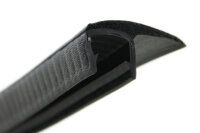 DF23 - Kantenschutz Dichtungs Profil Dichtung PVC/EPDM - Klemmbereich 9-12 mm