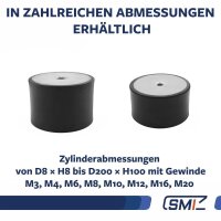 GP-IG/IG-10/10-M10-D60xH40 Gummi-Metall-Puffer Gummipuffer Schwingungsdämpfer Silentblock