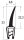 DF6 - EPDM edge protection sealing lip profile rubber seal - clamping range 1-2.5 mm