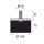 Rubber-metal buffer GP4-100-75-AG-M16 x 41 Rubber buffer Vibration damper Silent block