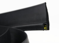 DF8 - Edge protection sealing profile PVC/EPDM seal - clamping range 1-4 mm